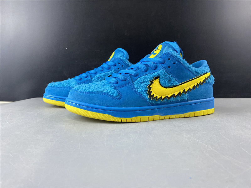 grateful dead x nike sb dunk low cj5378 800