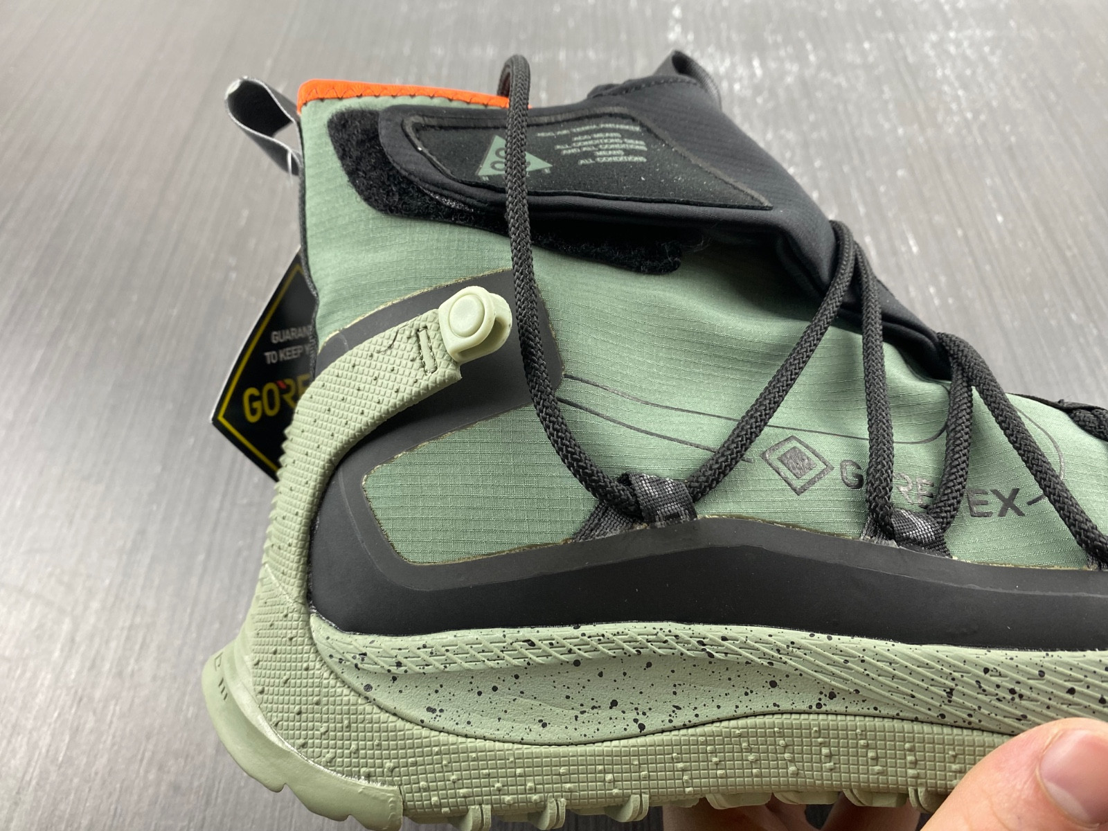 nike acg terra antarktik gore-tex juniper fog - bv6348-300