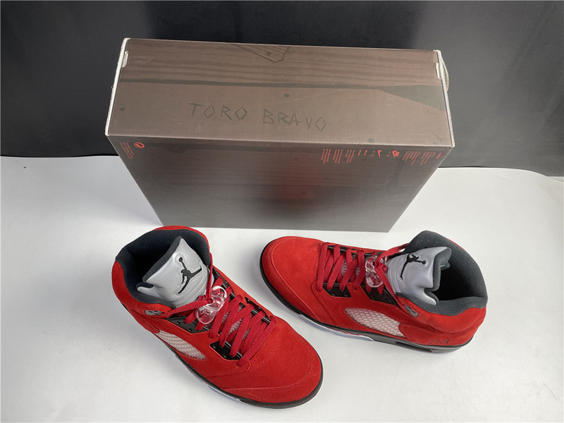 air jordan 5 “raging bull” dd0587-600