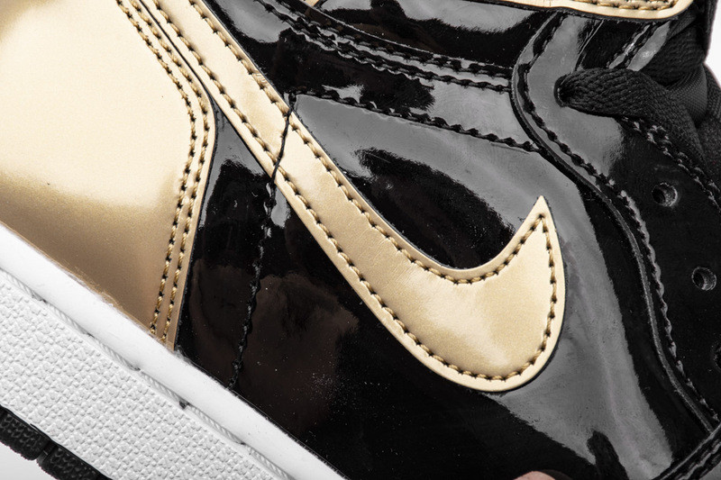 jordan 1 retro high nrg patent gold toe 861428-007